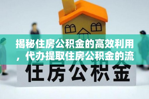 代缴揭秘住房公积金的高效利用，代办提取住房公积金的流程与技巧