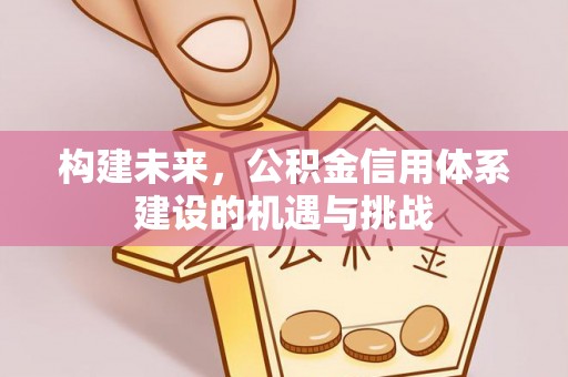 代缴构建未来，公积金信用体系建设的机遇与挑战