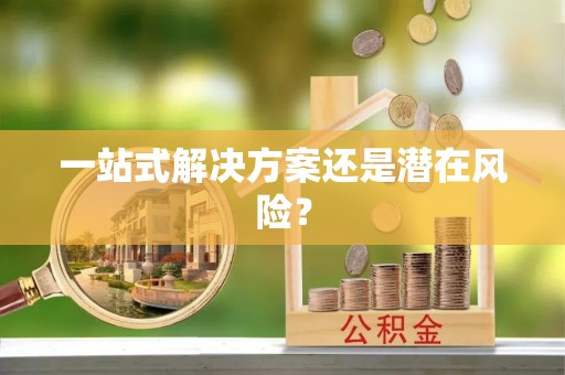 代缴一站式解决方案还是潜在风险？